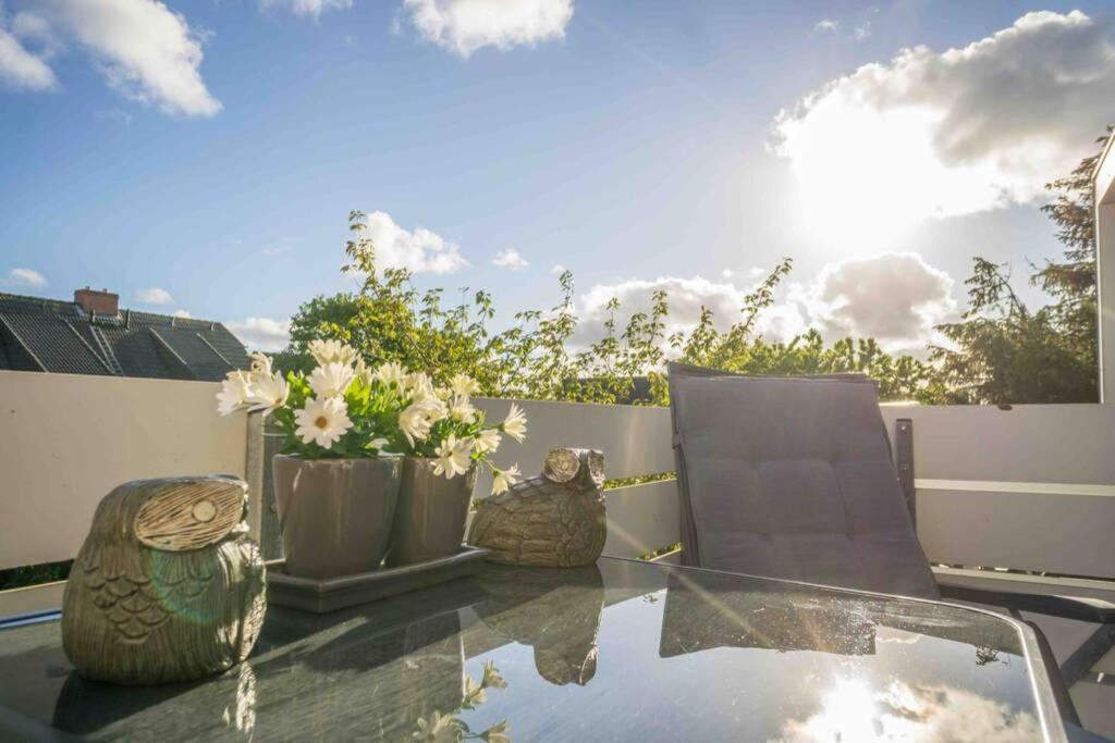 Apartament Maritim Und Individuell In Wenningstedt Mit Balkon Zewnętrze zdjęcie