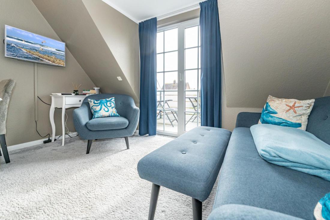 Apartament Maritim Und Individuell In Wenningstedt Mit Balkon Zewnętrze zdjęcie